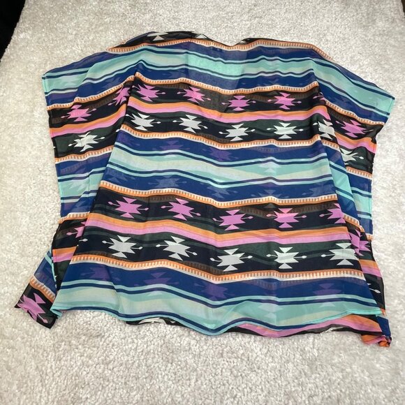 Show Me Your Mumu Peta Tunic Aztec Print Oversized - Picture 3 of 12